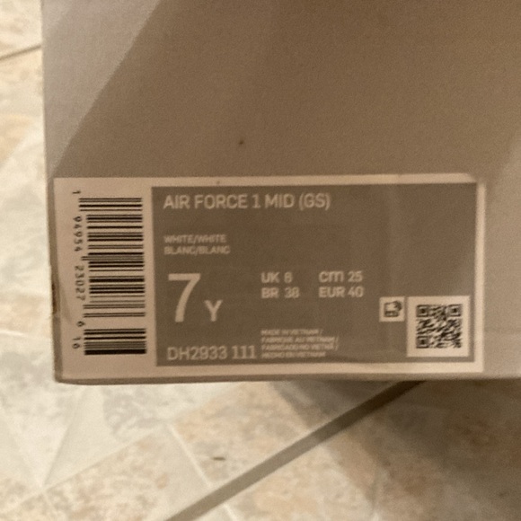 Air Force one mid (gs) - Picture 6 of 6